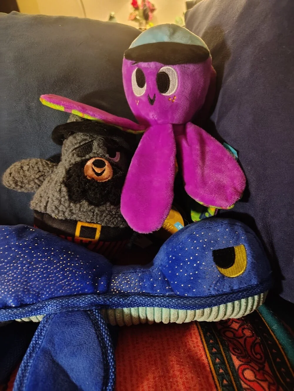 NWT BarkBox Dog Toy Lot of 3 - Barkbear The Pirate, Odd Ollie &Luke Ness Monster